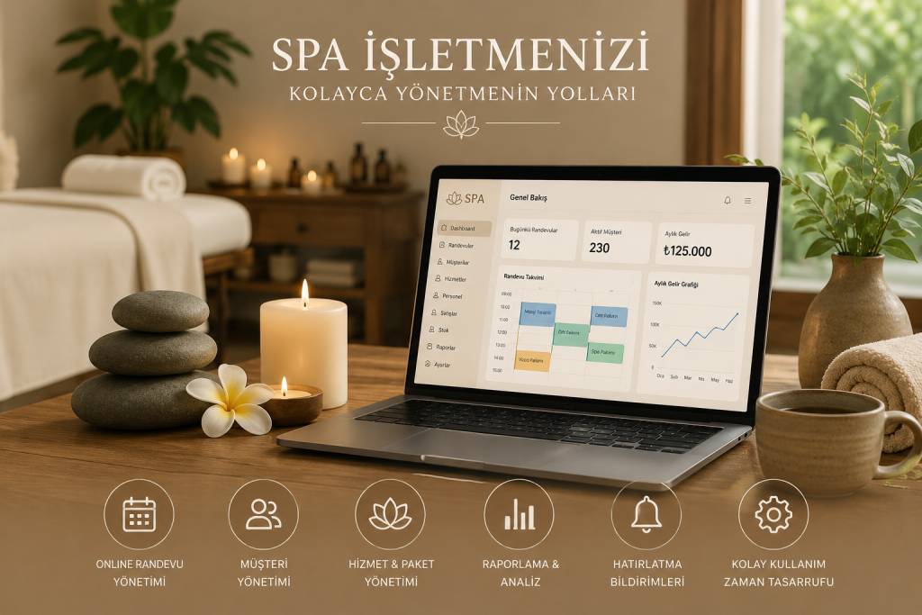 Spa İşletmenizi Kolayca Yönetmenin Yolları